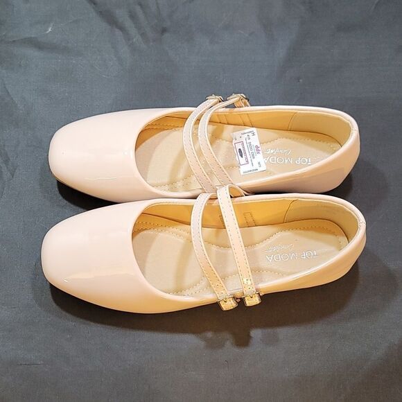 BRAND NEW TOP MODA MARY JANE STYLE WOMEN'S FLAT - Picture 7 of 14